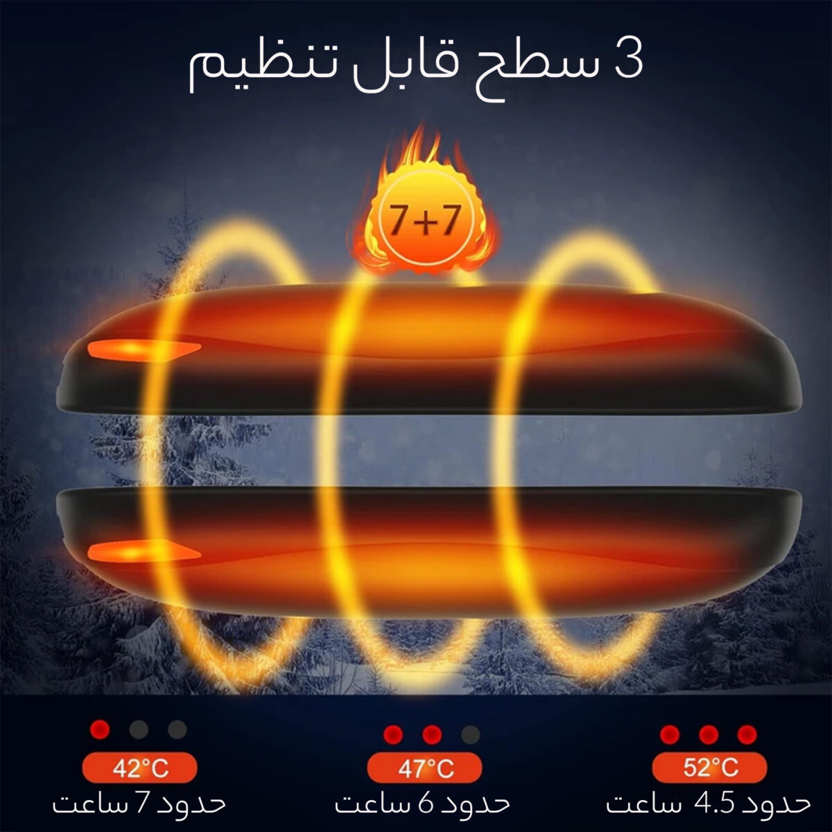 پاوربانک مدل OT-91 ظرفیت 5000 میلی آمپر ساعت بسته 2 عددی