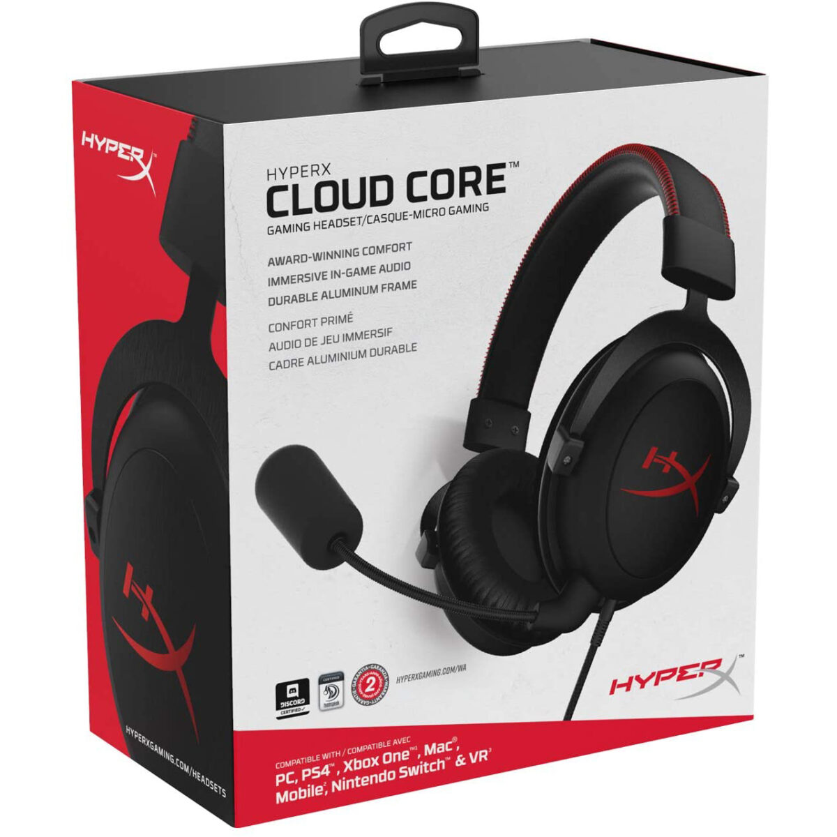 هدست مخصوص بازی هایپرایکس مدل Cloud Core