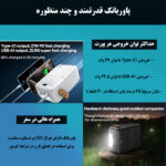 پاوربانک ریمکس مدل RPP-118 ظرفیت 80000 میلی آمپر ساعت
