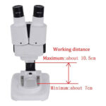 میکروسکوپ مدل دوچشمی کد Stereo Loop Microscope 40x