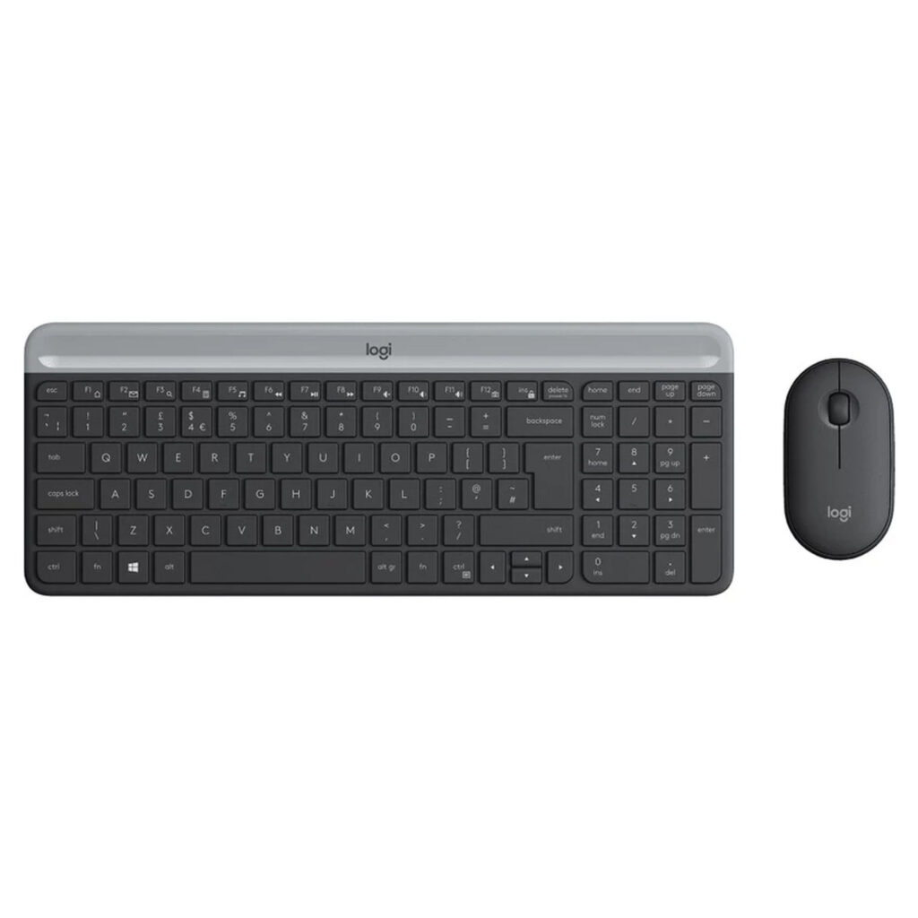 کیبورد و ماوس بی‌سیم لاجیتک مدل MK470، سوییچ ممبران، Full-Size