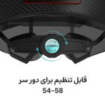 دوربین فیلم برداری ورزشی انی تک مدل کلاه ایمنی RAW1PRO-4K
