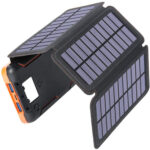 شارژ همراه خورشیدی مدل Solar 4Fold Wireless ظرفیت 20000 میلی آمپر ساعت
