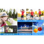 دوربین دیجیتال مدل 4K ULTRA HD 44MP 16X