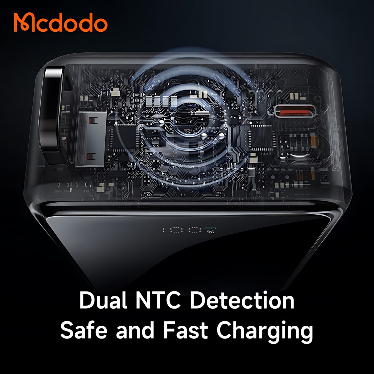 پاوربانک مک دودو مدل MC-056 ظرفیت 25000 میلی آمپر ساعت