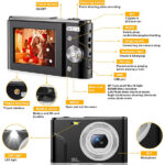 دوربین دیجیتال مدل FHD 1080P 48MP 16X