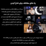 نور ثابت ال ای دی گودکس مدل ML100 Bi 100W Dual Color