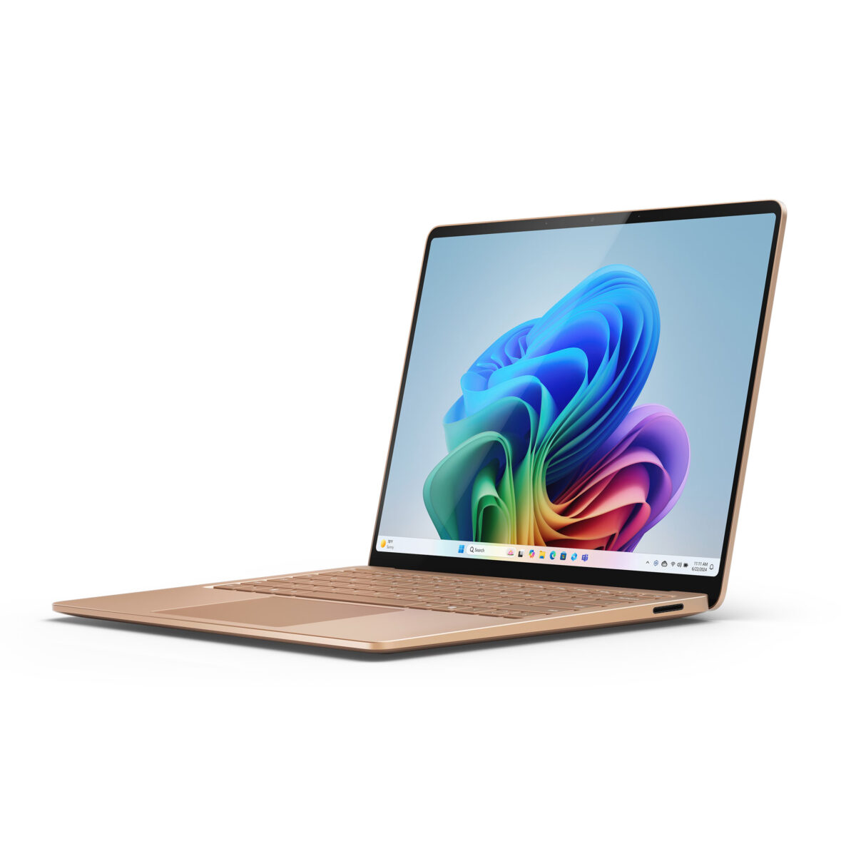 لپ تاپ 13.8 اینچی مایکروسافت مدل Surface Laptop 7 Copilot Plus PC-Snapdragon X Plus-16GB LPDDR5x-256GB SSD-Touch