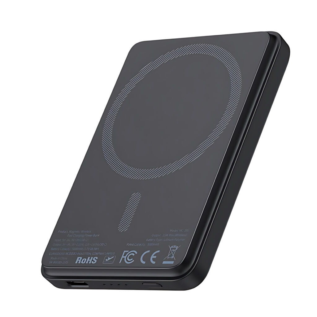 پاوربانک مک دود مدل MC-3951 15W ظرفیت 5000 میلی آمپر ساعت