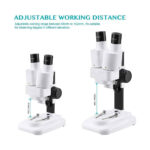 میکروسکوپ مدل دوچشمی کد Stereo Loop Microscope 40x