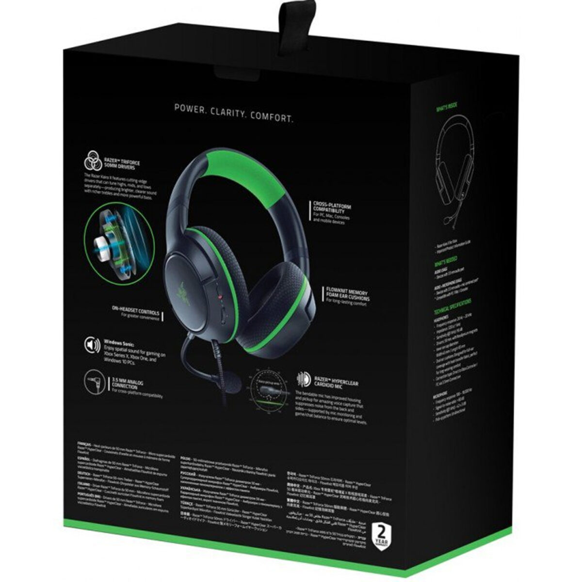هدست مخصوص بازی ریزر مدل Kaira Pro for Xbox