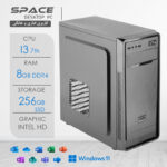 کامپیوتر دسکتاپ اسپیس مدل CORE i3 7th-8GB-256SSD-A