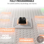 کیبورد گیمینگ ریزر مدل Cynosa V2، سوییچ ممبران، Full-Size، نورپردازی RGB