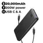 پاوربانک انکر مدل A1268 ظرفیت 20000 میلی آمپر ساعت
