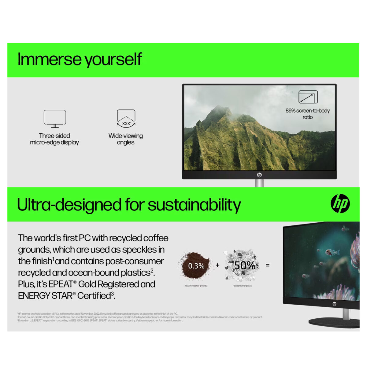 کامپیوتر همه کاره 23.8 اینچ اچ‌ پی مدل 24 CR0315nh-i3 1315U 16GB 1SSD UHD