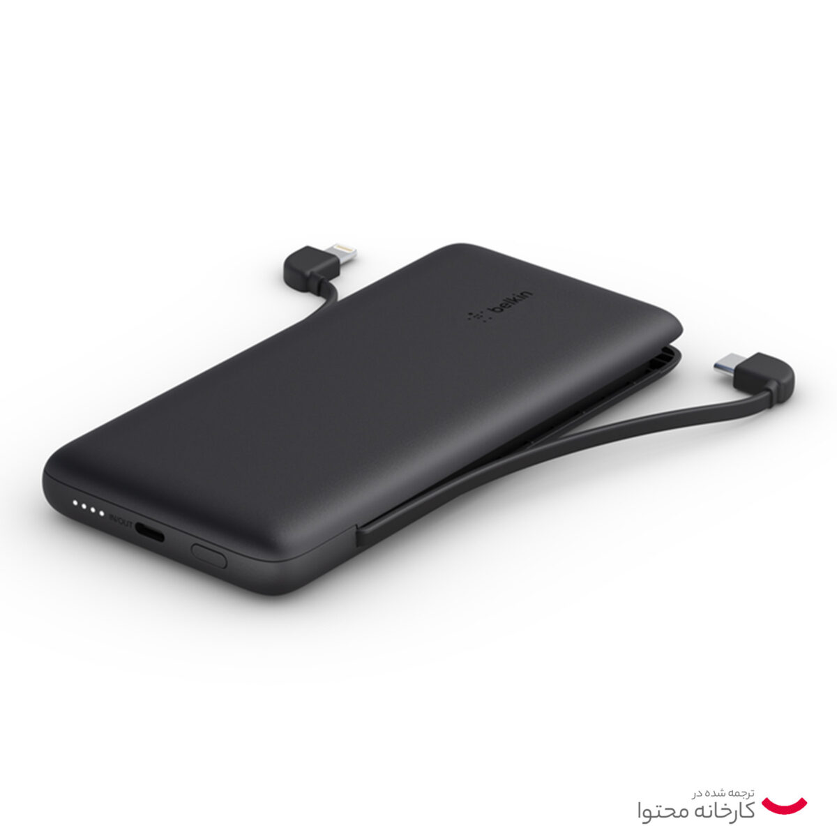 پاوربانک بلکین مدل BPB006btBLK BOOST CHARGE ظرفیت 10000 میلی آمپر ساعت