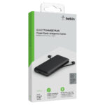 پاوربانک بلکین مدل BPB006btBLK BOOST CHARGE ظرفیت 10000 میلی آمپر ساعت