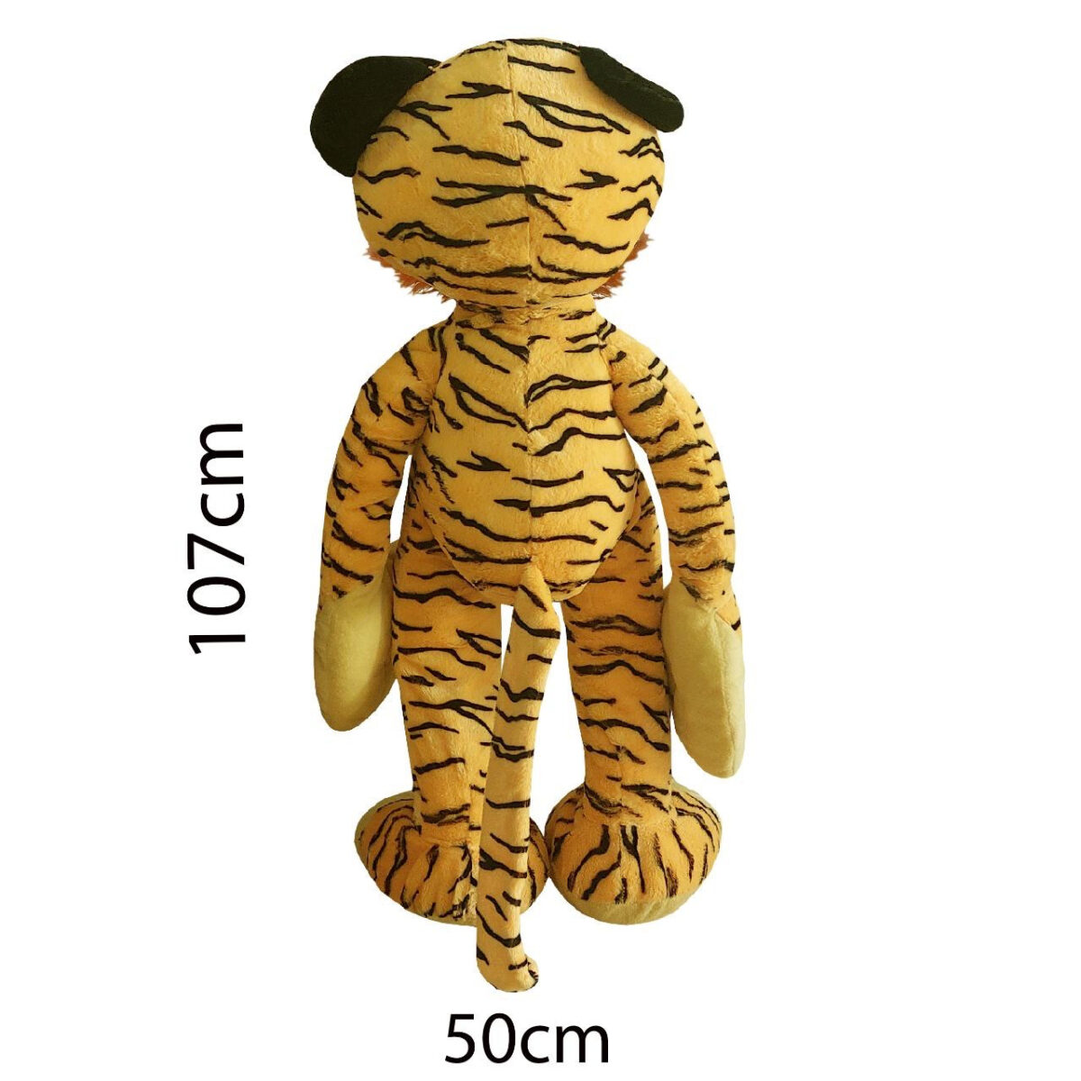 عروسک طرح ببر مدل Huge Tiger کد 851 ارتفاع 110 سانتی‌متر