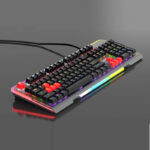 کیبورد و ماوس گیمینگ جی پلاس مدل GMK-K560W/M440W