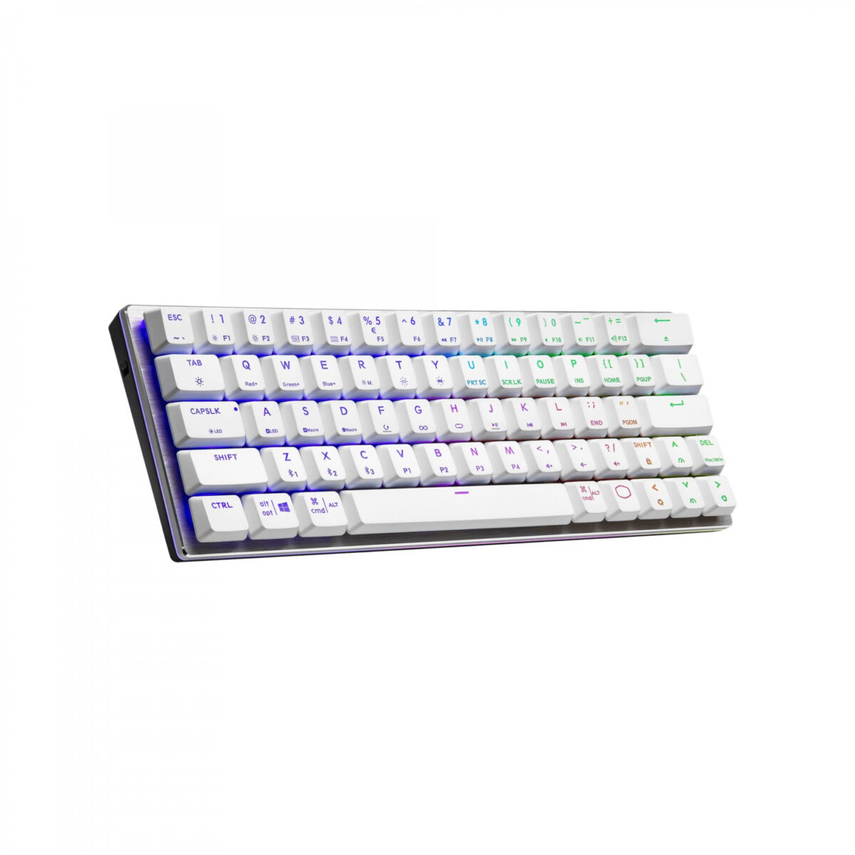 کیبورد گیمینگ کولر مستر مدل سوییچ آبی SK622