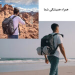 کوله پشتی دوربین کی اند اف مدل Alpha Nature 25L