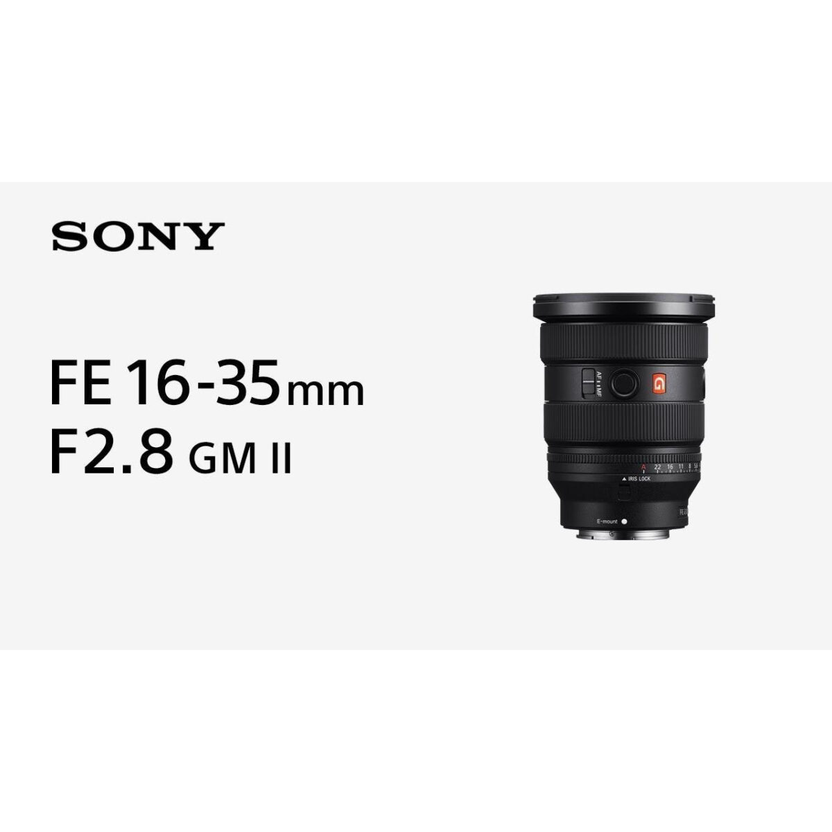 لنز دوربین سونی مدل   FE 16-35mm f/2.8 GM