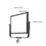 نور ثابت ال ای دی لاکسیو مدل FL100R RGB video level flat