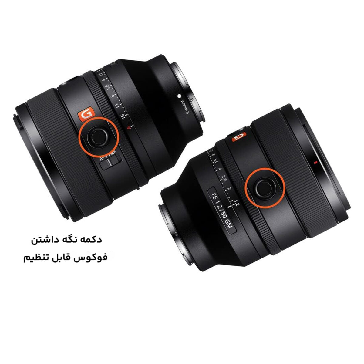 لنز دوربین سونی مدل FE 50mm F1.2 GM