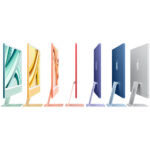 کامپیوتر همه کاره 24 اینچ اپل مدل iMac M4 8 Core-16GB RAM-256GB SSD