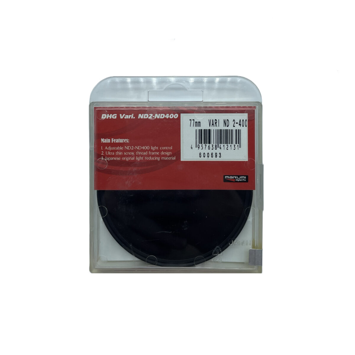 فیلتر لنز مارومی مدل VARIABLE NDX 2-400 DHG -77MM