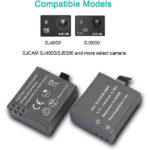 شارژر باتری دوربین مدل KIT-SJ4000-USB بسته 2 عددی