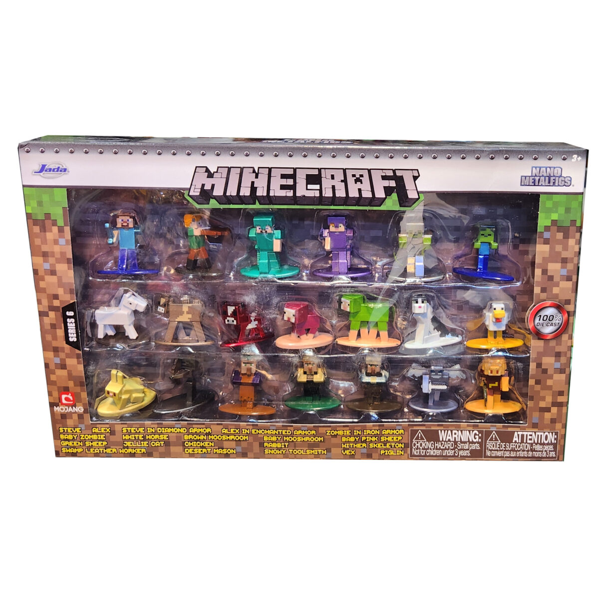 فیگور جادا مدل Minecraft  کد 1 بسته 20 عددی
