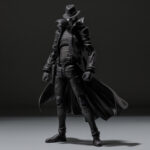 اکشن فیگور مدل مرد عنکبوتی طرح SPIDER MAN NOIR
