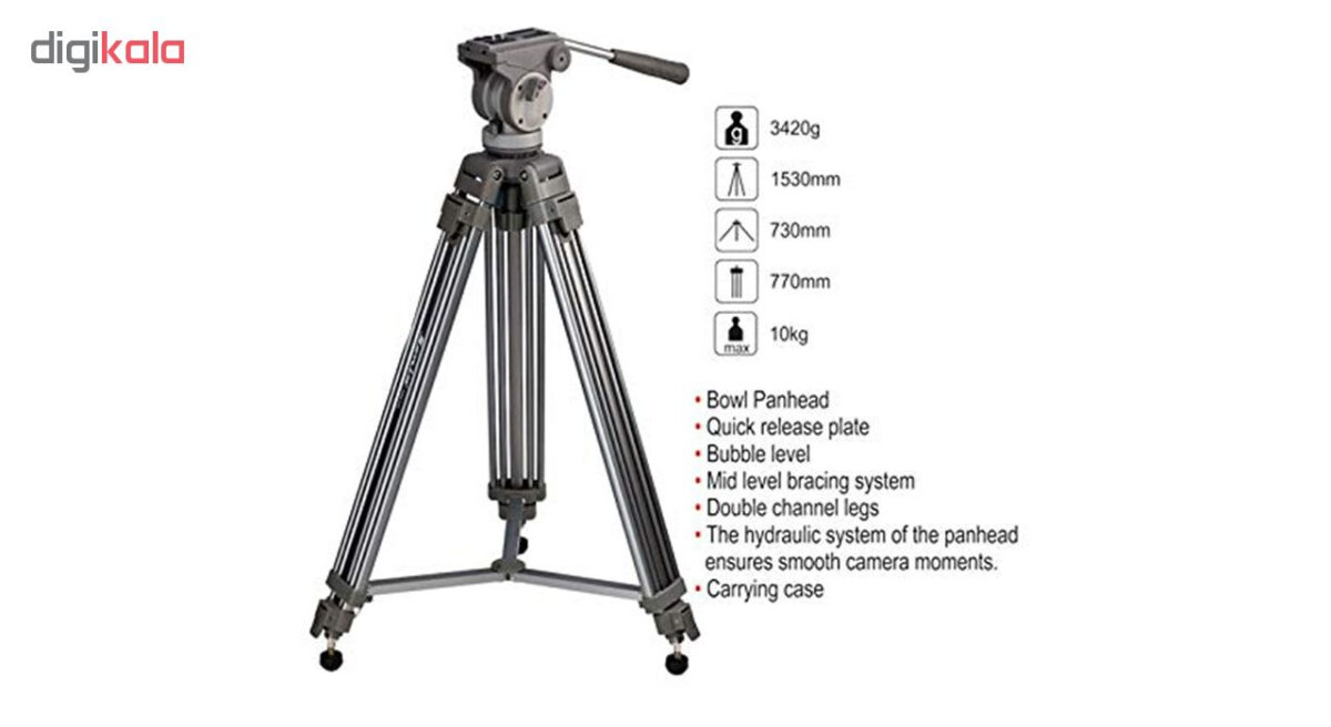 سه پایه دوربین کینگ جوی مدل VT-2500
