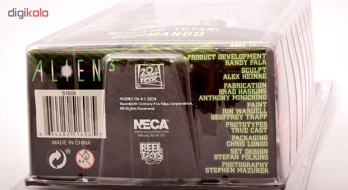 اکشن فیگور نکا سری 3 Alien مدل Weyland-Yutani Commando