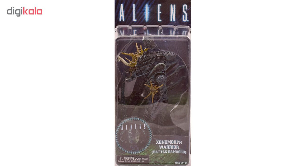 اکشن فیگور نکا سری Aliens مدل Aliens Xenomorph Warrior Battle Damage