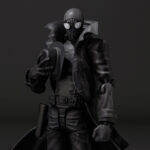اکشن فیگور مدل مرد عنکبوتی طرح SPIDER MAN NOIR