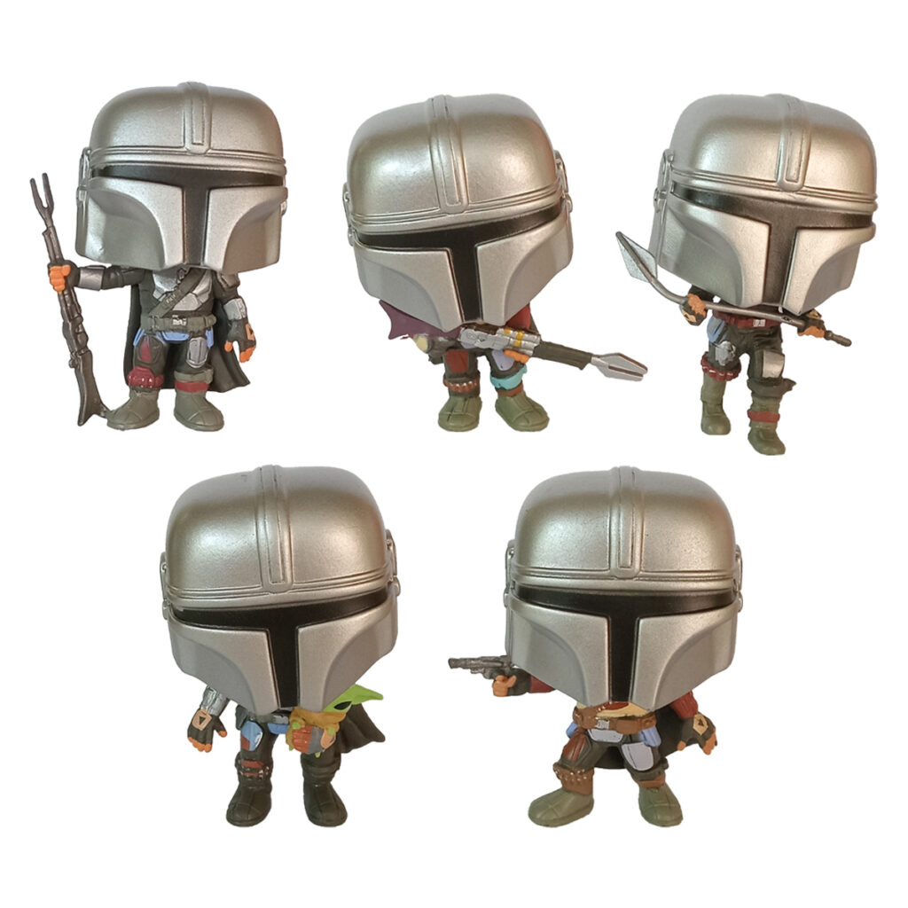 فیگور مدل MANDALORIAN مجموعه 5 عددی