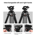 سه پایه دوربین پلوز مدل Professional Camcorder PU3047