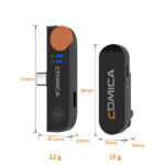 ست میکروفن بی سیم کامیکا مدل Vimo S-UC