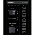 نور ثابت ال ای دی سیداند مدل Zoomable Ambient