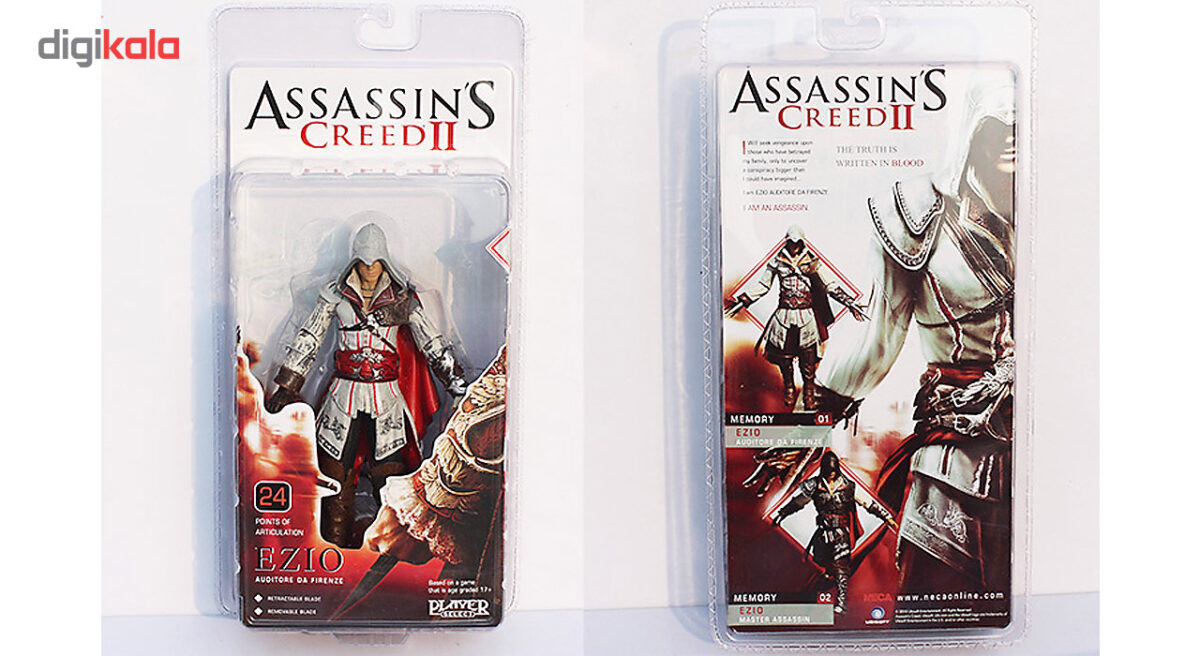 اکشن فیگور نکا مدل EZIO Auditore Firenze Master Assassin