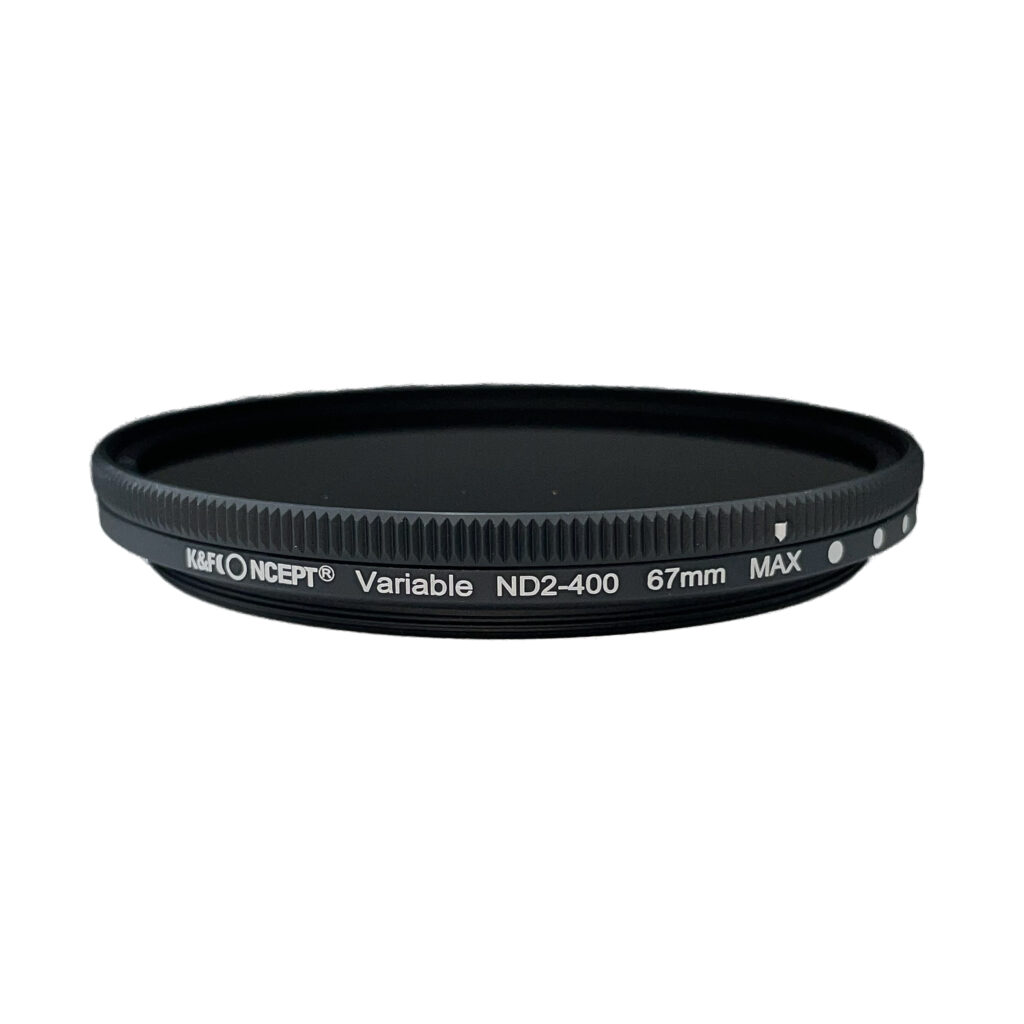 فیلتر لنز کی اند اف مدل VARIABLE NDX 2-400 MC B-SERIES-67MM