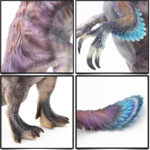 فیگور تی ان جی مدل دایناسور طرح THERIZINOSAURUS کد T5015