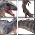 فیگور تی ان جی مدل دایناسور طرح GIGANOTOSAURUS کد T5004