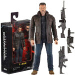 اکشن فیگور نکا مدل ترمبناتور آرنولد شوآرتزنگر T-800 Terminator Dark Fate Ultimate مجموعه 5 عددی