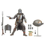 اکشن فیگور مدل مندلورین و بیبی یودا دین جارین طرح Mandalorian Baby Yoda Star Wars The Child