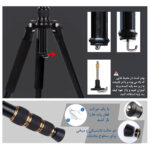 سه پایه دوربین زومی مدل Z668