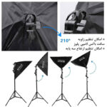 نور ثابت ال ای دی پلوز مدل Bulb Lighting مجموعه 2 عددی