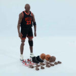 اکشن فیگور مافکس مدل مایکل جردن طرح Chicago Bulls